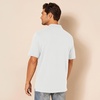 Amazon Essentials Men’s Slim-Fit Short-Sleeve Cotton Pique Polo Shirt(White)