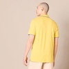 Amazon Essentials Men’s Slim-Fit Short-Sleeve Cotton Pique Polo Shirt(Yellow Thin Stripe)
