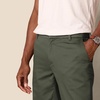 Amazon Essentials Men’s Slim-Fit Wrinkle-Resistant Flat-Front Stretch Chino Pant(Dark Olive)