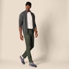Amazon Essentials Men’s Slim-Fit Wrinkle-Resistant Flat-Front Stretch Chino Pant(Dark Olive)