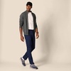 Amazon Essentials Men’s Slim-Fit Wrinkle-Resistant Flat-Front Stretch Chino Pant(Navy)