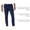 Amazon Essentials Men’s Slim-Fit Wrinkle-Resistant Flat-Front Stretch Chino Pant(Navy)