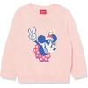 Amazon Essentials Disney | Marvel | Star Wars | Princess Girls and Toddlers’ Crewneck Cotton Sweater(Minnie Peace – Girls)