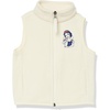 Amazon Essentials Disney | Marvel | Star Wars | Princess Girls and Toddlers’ Polar Fleece Zip Up Vest with Side Pockets(Snow White)