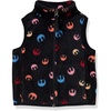Amazon Essentials Disney | Marvel | Star Wars | Princess Girls and Toddlers’ Polar Fleece Zip Up Vest with Side Pockets(Star Wars Rebel)