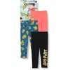 Amazon Essentials Girls’ Cotton Stretch Leggings, Multipacks(Harry Potter)
