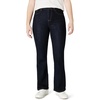 Amazon Essentials Girls’ High Stretch High-Rise Flare Jean(Rinse)