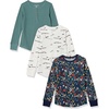 3-pack Dark Floral