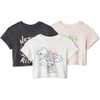 Amazon Essentials Girls and Toddlers’ Short-Sleeve T-Shirts(Stitch Vacation)