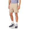 Amazon Essentials Men’s 7″ Stretch Chino Shorts(Tan)