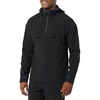 Amazon Essentials Men’s Athletic Lightweight Stretch Woven Colorblock Anorak Jacket(Black – Original)