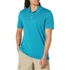 Amazon Essentials Men’s Moisture Wicking Golf Polo Shirt, Short Sleeve, Slim-Fit, Quick-Dry, Active Wear(Dark Teal)