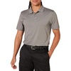 Amazon Essentials Men’s Moisture Wicking Golf Polo Shirt, Short Sleeve, Slim-Fit, Quick-Dry, Active Wear(Medium Heather Grey)