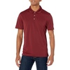 Amazon Essentials Men’s Moisture Wicking Golf Polo Shirt, Short Sleeve, Slim-Fit, Quick-Dry, Active Wear(Port)