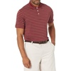 Amazon Essentials Men’s Moisture Wicking Golf Polo Shirt, Short Sleeve, Slim-Fit, Quick-Dry, Active Wear(Port Stripe)