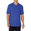 Amazon Essentials Men’s Regular-Fit Short Sleeve Cotton Pique Polo Shirt (Available in Big & Tall)(Blue)