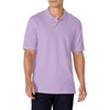 Amazon Essentials Men’s Regular-Fit Short Sleeve Cotton Pique Polo Shirt (Available in Big & Tall)(Lavender)