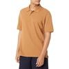 Amazon Essentials Men’s Regular-Fit Short Sleeve Cotton Pique Polo Shirt (Available in Big & Tall)(Tan)