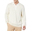 Amazon Essentials Men’s Rugby Sweater(Light Beige)
