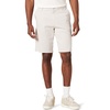 Amazon Essentials Men’s Slim-Fit 11″ Inseam Comfort Stretch Chino Shorts(Light Grey)