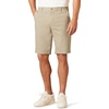Amazon Essentials Men’s Slim-Fit 11″ Inseam Comfort Stretch Chino Shorts(Tan)