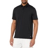 Amazon Essentials Men’s Slim-Fit Quick-Dry Moisture Wicking Tech Stretch Short Sleeve Lightweight Golf Polo Shirt(Black)