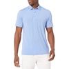 Amazon Essentials Men’s Slim-Fit Quick-Dry Moisture Wicking Tech Stretch Short Sleeve Lightweight Golf Polo Shirt(Blue)
