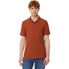 Amazon Essentials Men’s Slim-Fit Short-Sleeve Cotton Pique Polo Shirt(Brick Red)