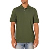 Amazon Essentials Men’s Slim-Fit Short-Sleeve Cotton Pique Polo Shirt(Olive)