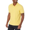 Amazon Essentials Men’s Slim-Fit Short-Sleeve Cotton Pique Polo Shirt(Yellow)