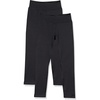 Amazon Essentials girls Full-Length Active Lightweight Leggings(2-pack Black)