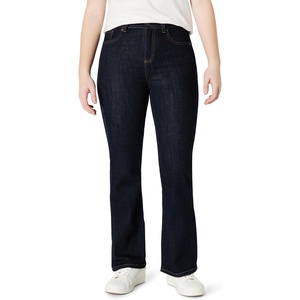 Amazon Essentials Girls’ High Stretch High-Rise Flare Jean(Rinse)