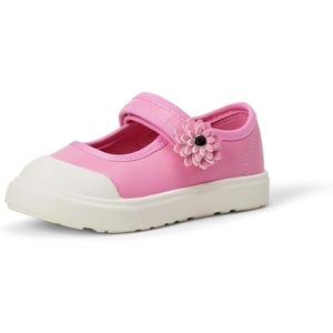 Amazon Essentials Girls’ Mary Jane Sneakers(Pink)