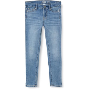 Amazon Essentials Girls’ Skinny Fit Stretch Jeans(Washed Blue)