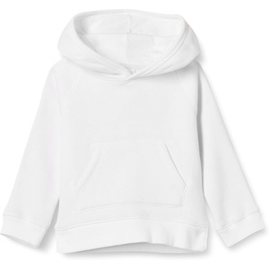 Amazon Essentials Girls and Toddlers’ Pullover Hoodie Sweatshirt with Kangaroo Pocket(White)
