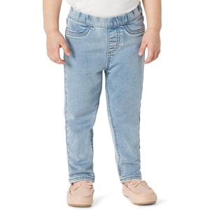Amazon Essentials Girls and Toddlers’ Skinny Mid Rise Soft Stretch Denim Jegging(Stone Light Wash)