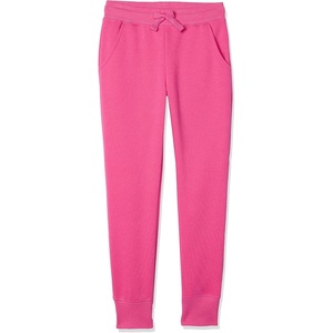 Amazon Essentials Girls and Toddlers’ Sweatpants with Elastic Waist and Drawstring, Multipacks(Pink)