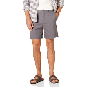 Amazon Essentials Men’s 7″ Stretch Chino Shorts(Charcoal)