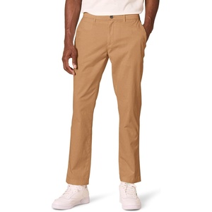 Amazon Essentials Men’s Athletic-Fit Chino Pants(Khaki Brown)