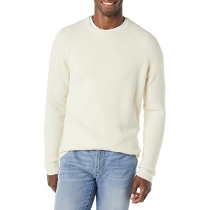 Amazon Essentials Men’s Long-Sleeve Soft Touch Sweater(Ivory)