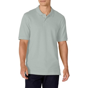 Amazon Essentials Men’s Regular-Fit Short Sleeve Cotton Pique Polo Shirt (Available in Big & Tall)(Light Sage Green)