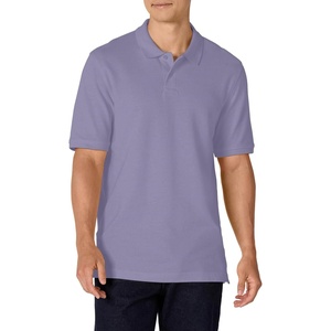Amazon Essentials Men’s Regular-Fit Short Sleeve Cotton Pique Polo Shirt (Available in Big & Tall)(Lilac)