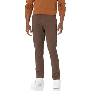 Amazon Essentials Men’s Skinny-Fit Washed Comfort Stretch Chino Pant (Previously Goodthreads)(Brown)