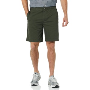 Amazon Essentials Men’s Slim-Fit 9″ Chino Shorts(Dark Olive)