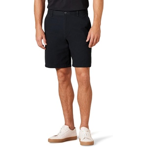 Amazon Essentials Men’s Slim-Fit 9″ Stretch Chino Shorts, Midweight Cotton Twill(Black)