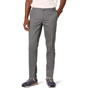 Amazon Essentials Men’s Slim-Fit Wrinkle-Resistant Flat-Front Stretch Chino Pant(Charcoal)