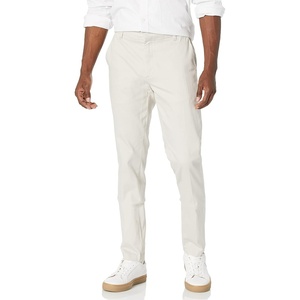 Amazon Essentials Men’s Slim-Fit Wrinkle-Resistant Flat-Front Stretch Chino Pant(Stone)