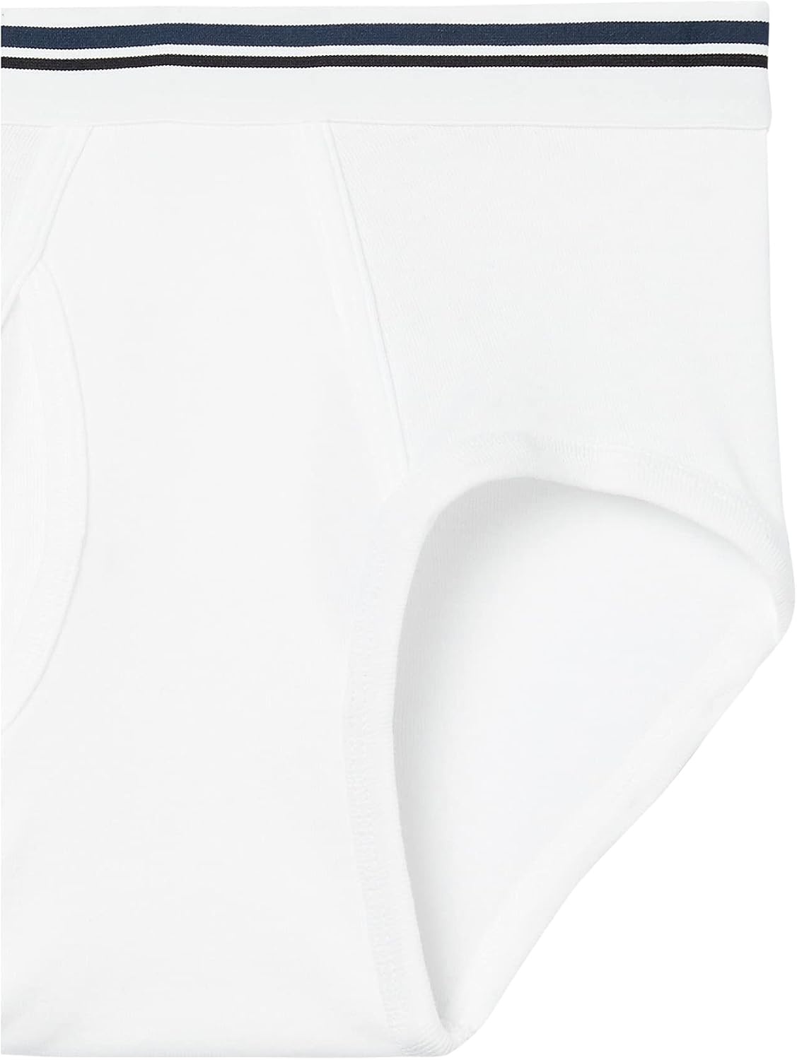 image:imageAmazon Essentials Mens Breathable Ribbed Knit Briefs with Elasticized Waistband MultipacksWhite