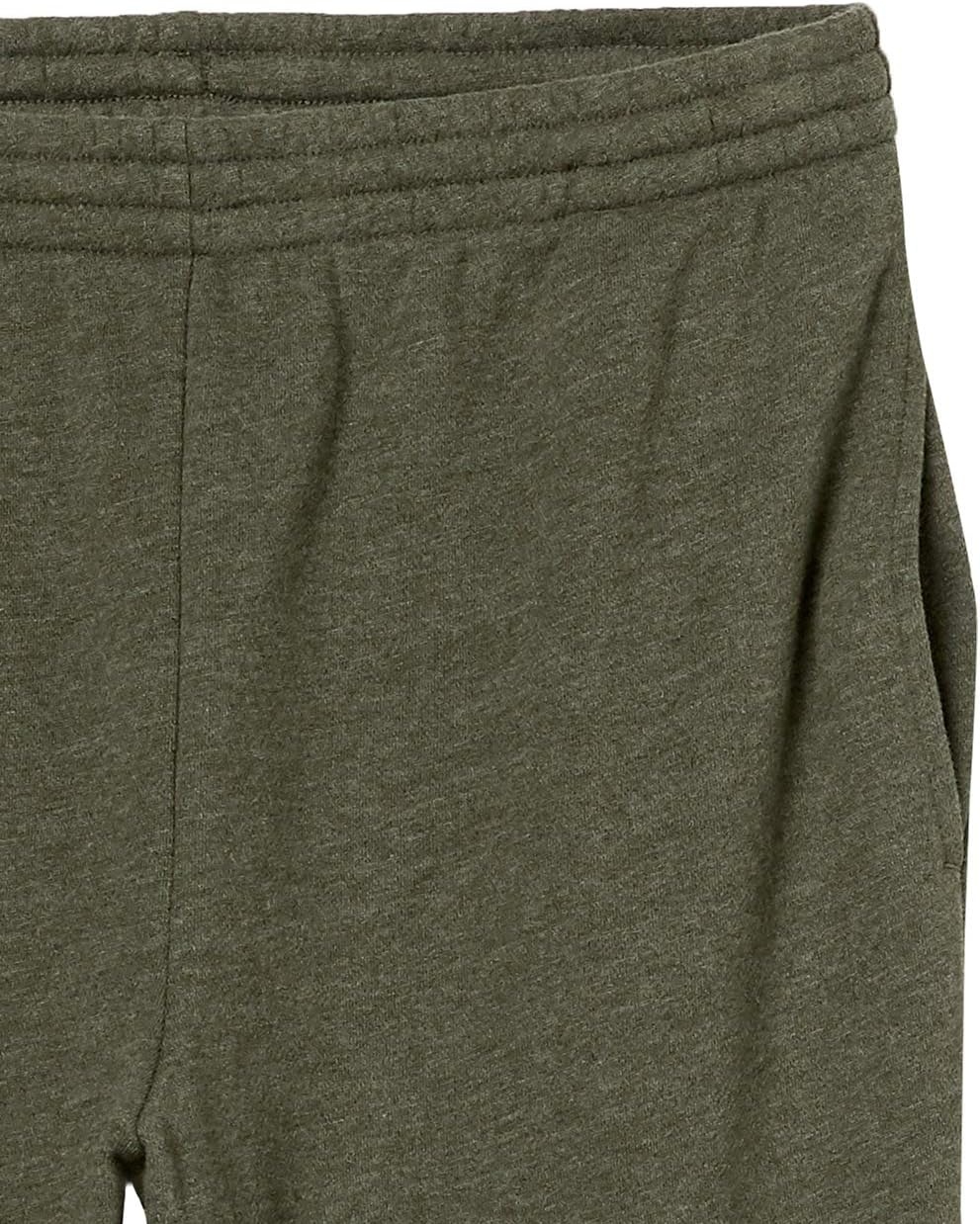 image:imageAmazon Essentials Mens Fleece Sweatpants Closed Bottom Available in Big and TallOlive Heather