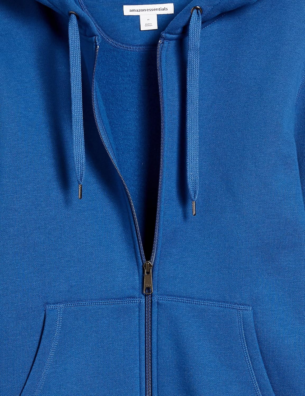 image:imageAmazon Essentials Mens FullZip Fleece Hoodie Sweatshirt Available in Big amp TallBlue